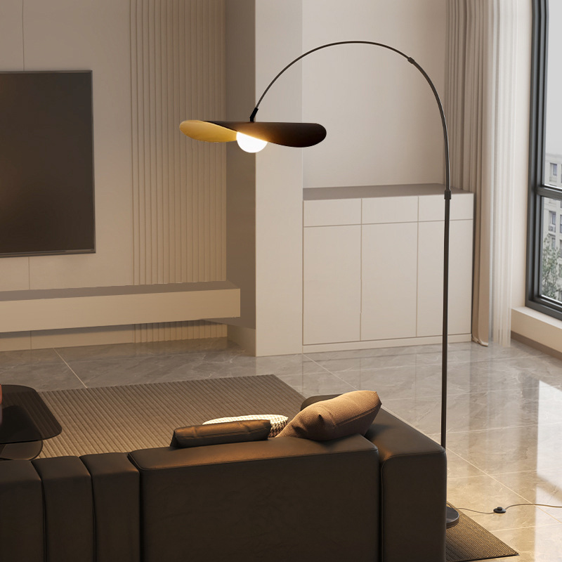 Handcrafted Iron & Acrylic Floor Lamp