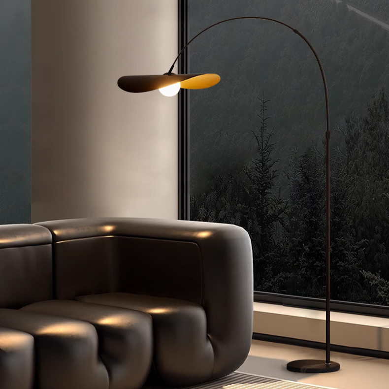 Handcrafted Iron & Acrylic Floor Lamp