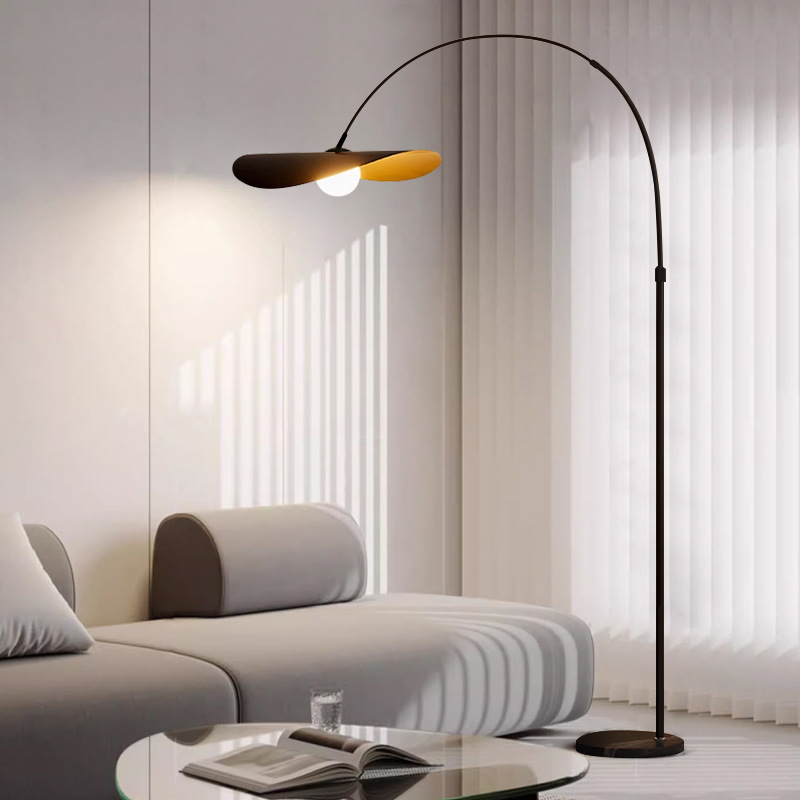 Handcrafted Iron & Acrylic Floor Lamp