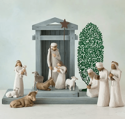 Handcrafted Nativity Set - 20-Piece Christmas Collection