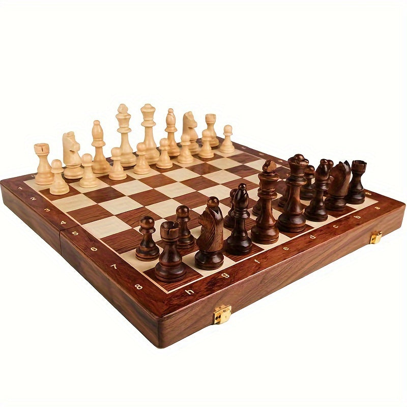 Handcrafted Premium Wooden Chess Set for Competitive Play