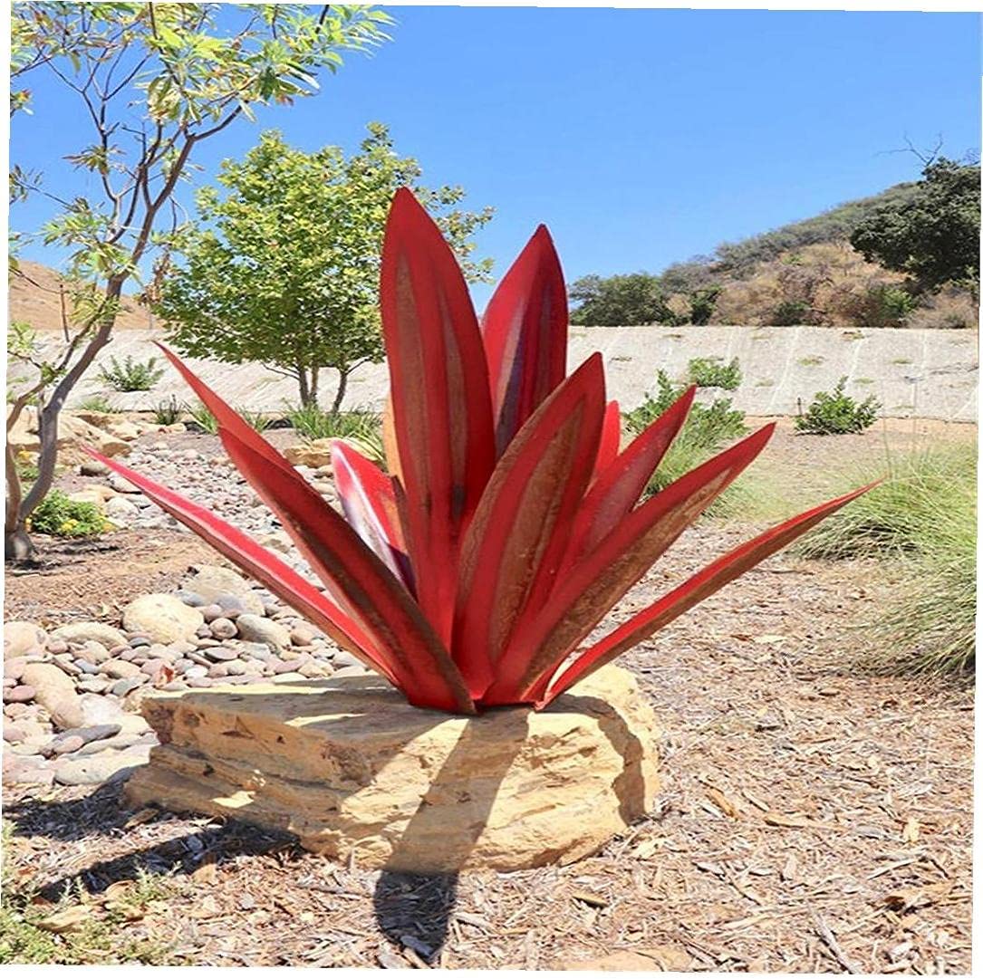 Handcrafted Rust-Proof Metal Garden Sculpture for Indoor & Outdoor Decor