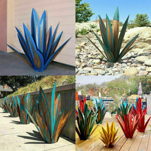 Handcrafted Rust-Proof Metal Garden Sculpture for Indoor & Outdoor Decor