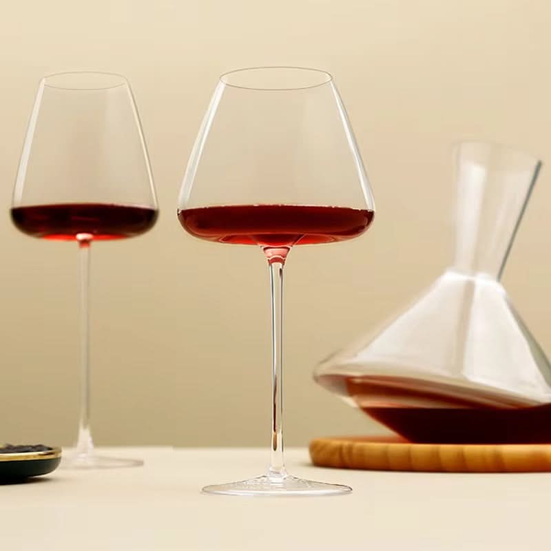 Handmade Crystal Wine & Champagne Glass Set – 2, 4, or 6 Pcs, 4 Sizes