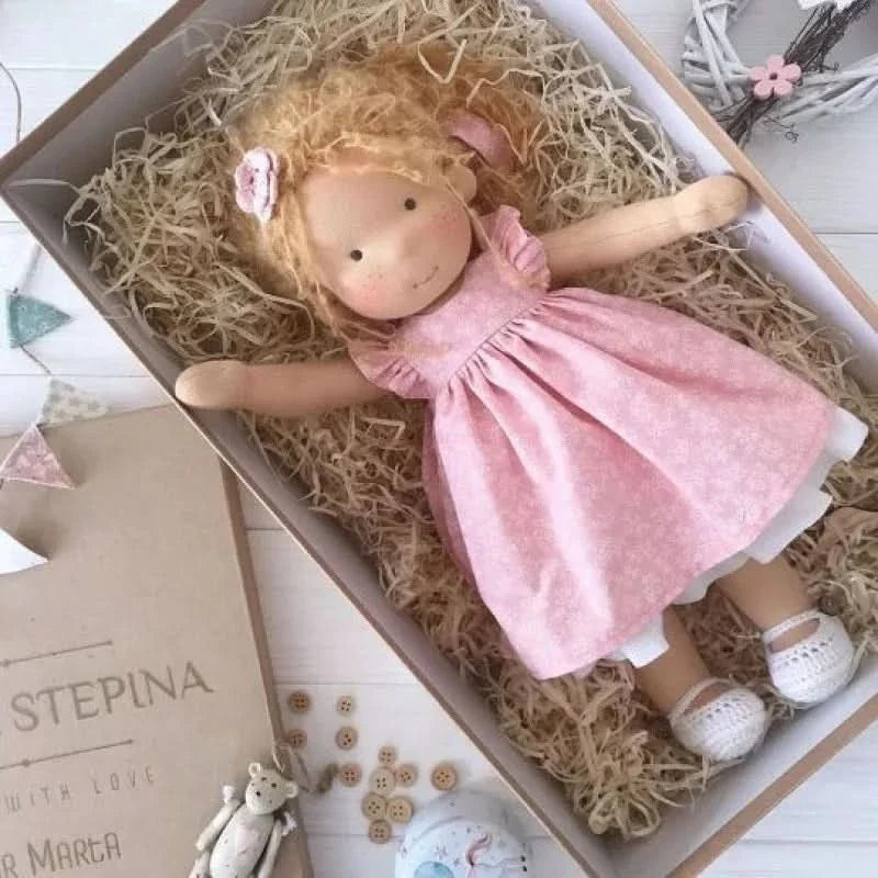 Handmade Plush Doll – Waldorf Emma Toy