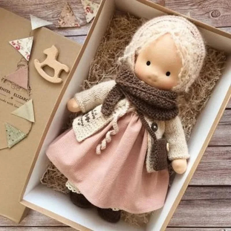 Handmade Plush Doll – Waldorf Style Elise Toy