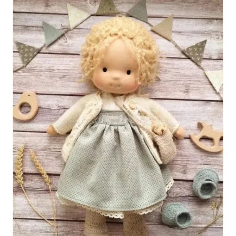 Handmade Plush Doll – Waldorf Style Elise Toy