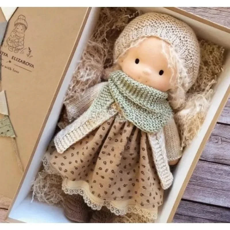 Handmade Plush Doll – Waldorf Style Elise Toy