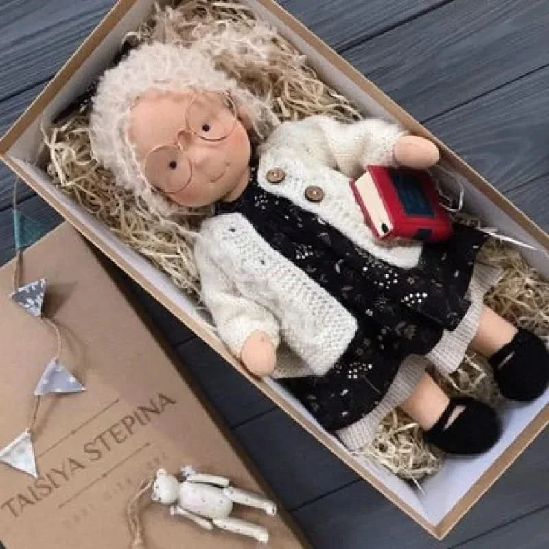 Handmade Plush Doll – Waldorf Style Elise Toy