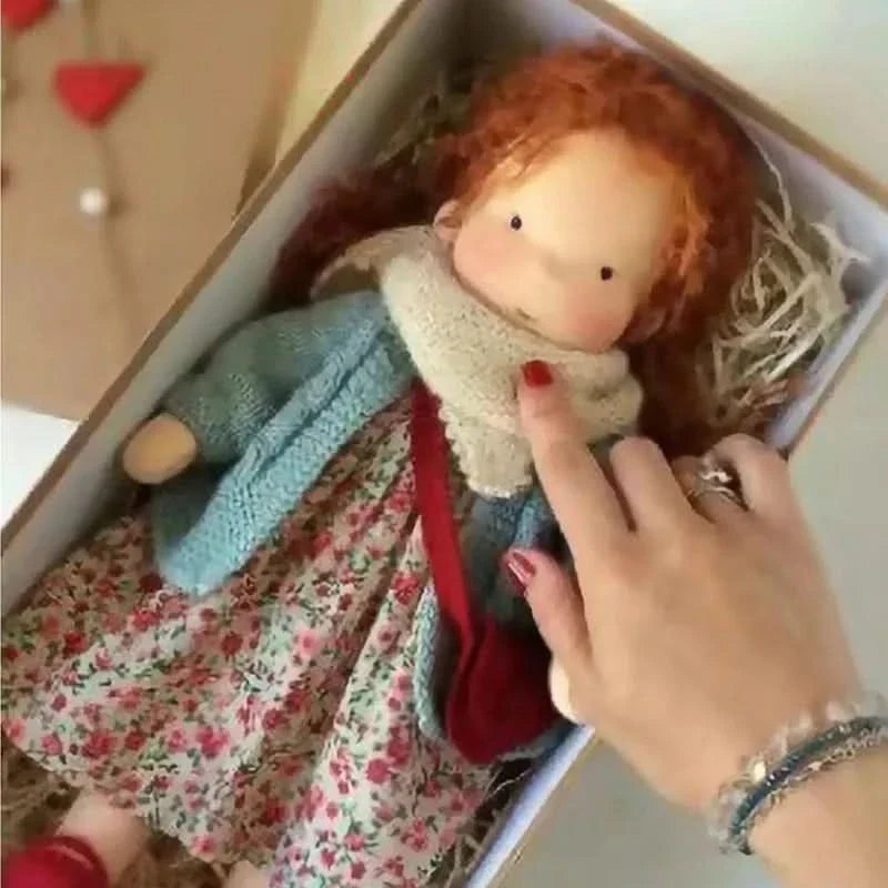 Handmade Plush Doll – Waldorf Style Elise Toy