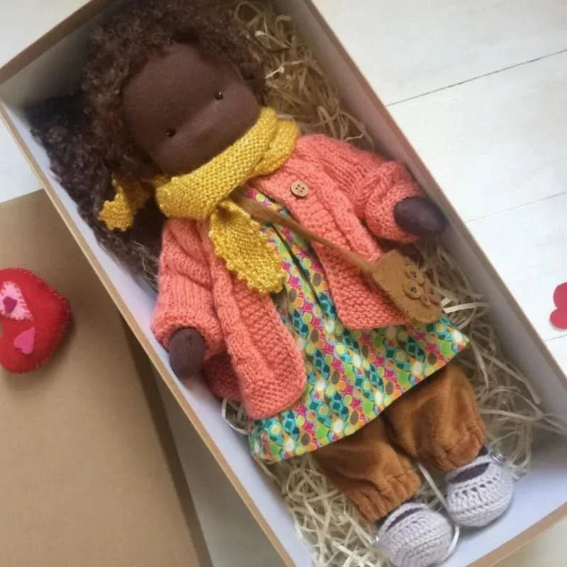 Handmade Plush Doll – Waldorf Style Elise Toy