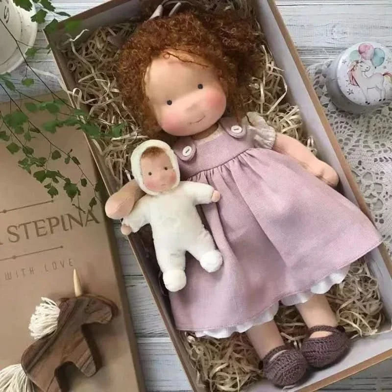 Handmade Plush Doll – Waldorf Style Elise Toy