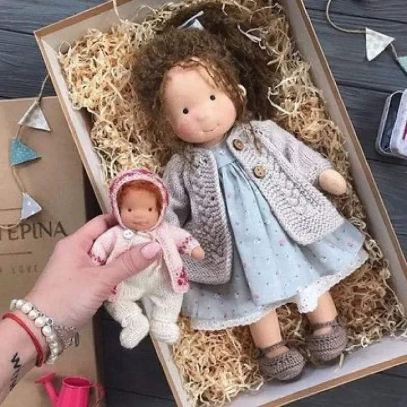 Handmade Plush Doll – Waldorf Style Elise Toy