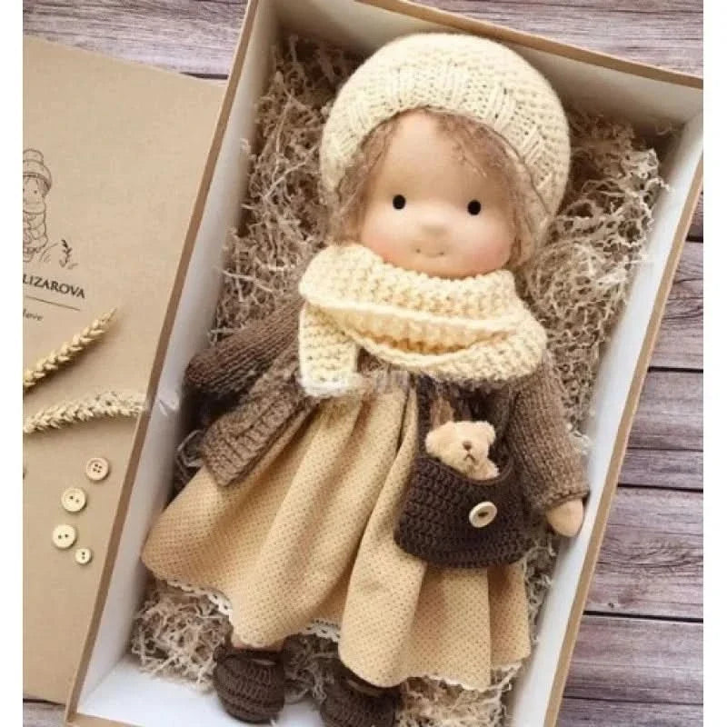 Handmade Plush Doll – Waldorf Style Elise Toy