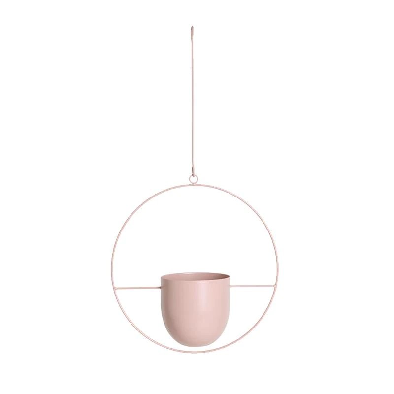 Hanging Planter – Elegant Indoor & Outdoor Metal Plant Pot with Chain