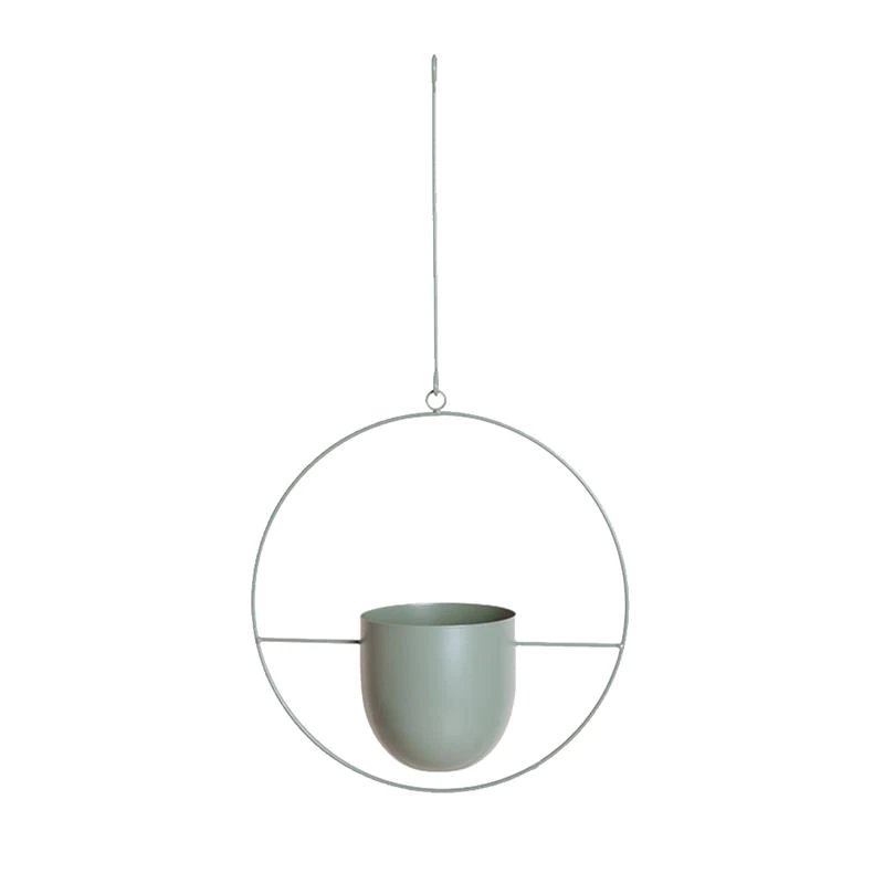 Hanging Planter – Elegant Indoor & Outdoor Metal Plant Pot with Chain