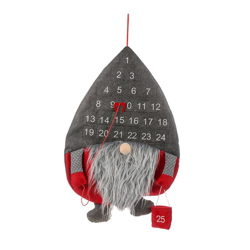 Hanging Santa Christmas Countdown Advent Calendar