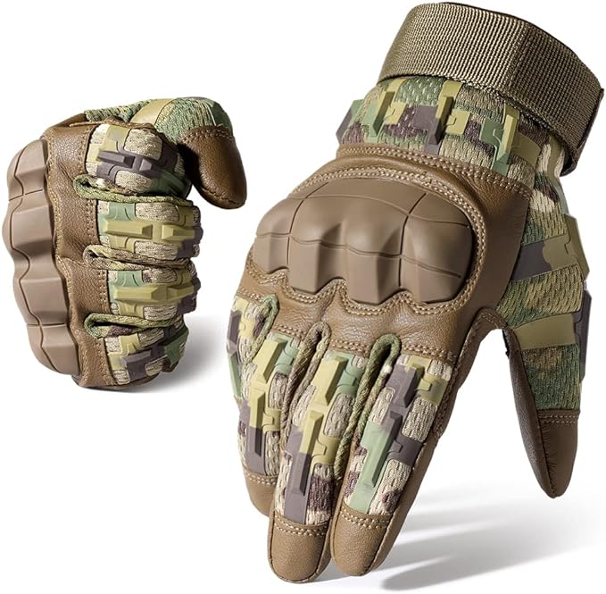 Hard Knuckle Tactical Gloves for Outdoor Activities