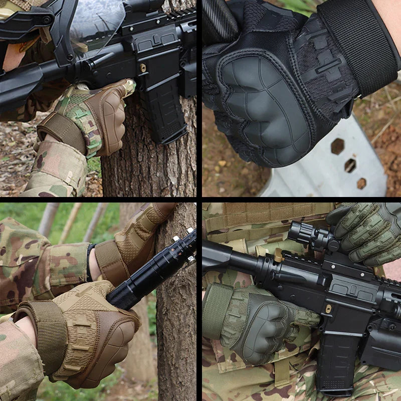 Hard Knuckle Tactical Gloves for Outdoor Activities
