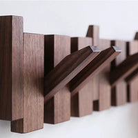 HarmonyCoat™ Wooden Piano Coat Rack – Stylish Wall Decoration & Practical Storage