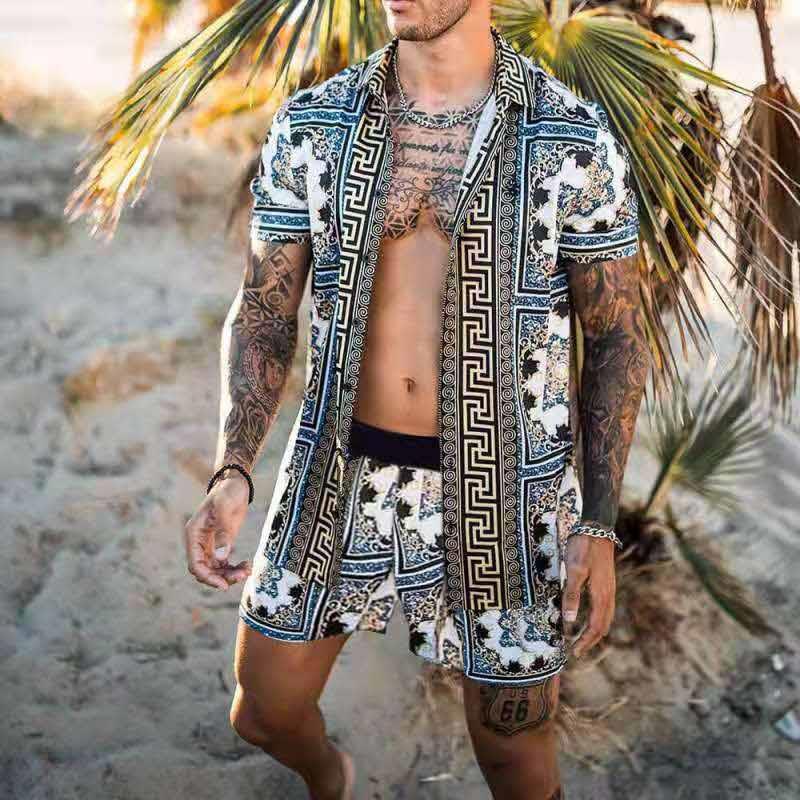 Hawaiian Clothing Set | A sexy & colorful set for men