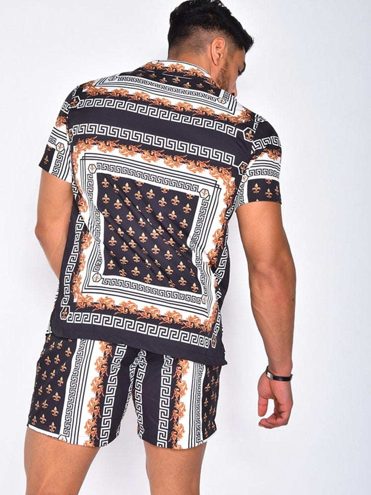Hawaiian Clothing Set | A sexy & colorful set for men