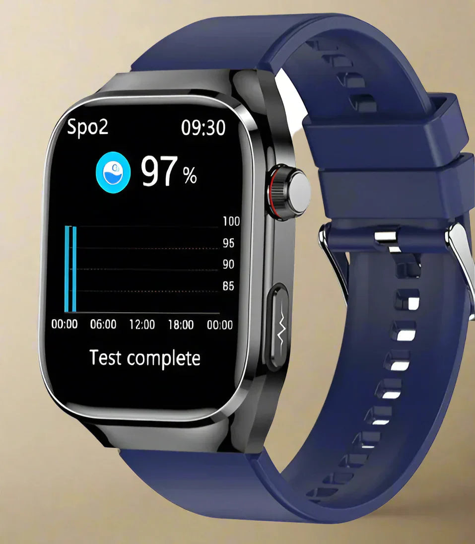 Health Smartwatch with EKG and 2.04 AMOLED Display – Monitor Heart Rate, Blood Sugar and More