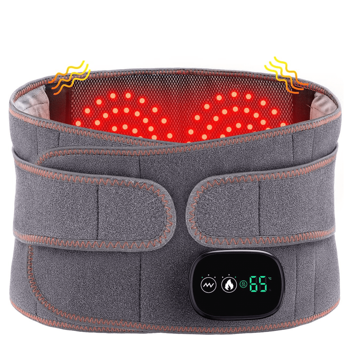 Heated Lumbar Support | Adjustable Heat Therapy