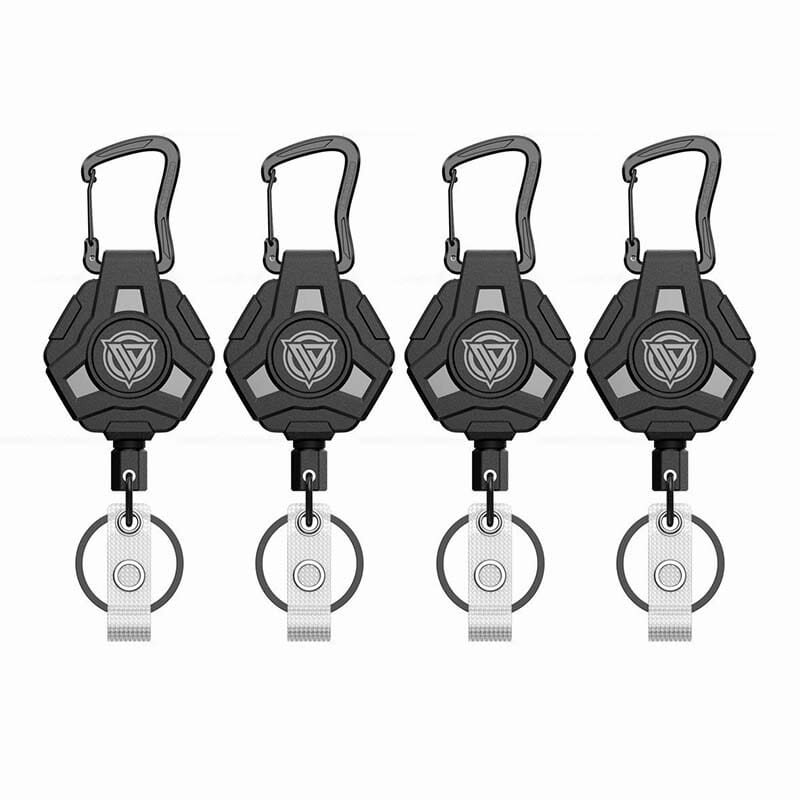 Heavy-Duty Retractable Keychain & Badge Reel