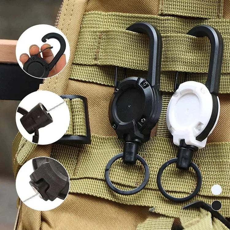 Heavy Duty Retractable Keychain for Keys & ID Badges