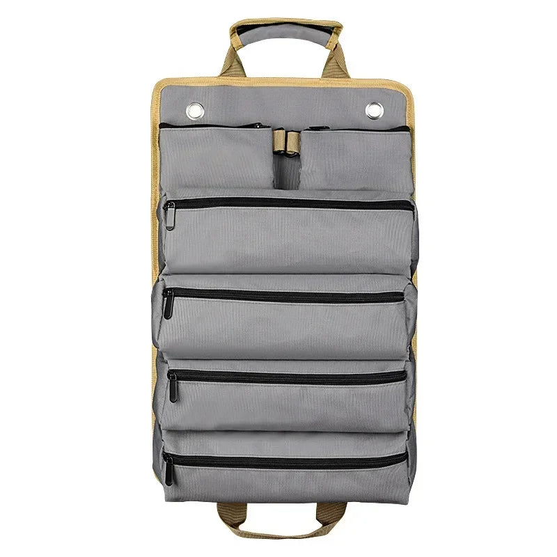 Heavy-Duty Roll-Up Tool Bag Organizer