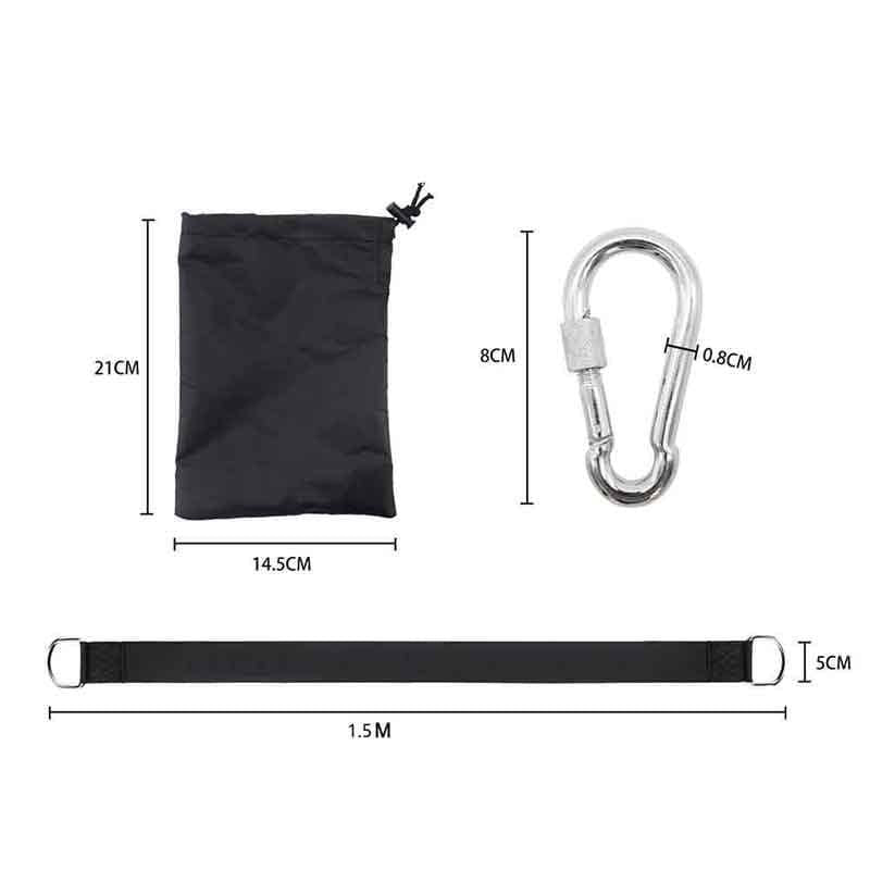 Heavy-Duty Tree Swing Hanging Hammock Straps Kit