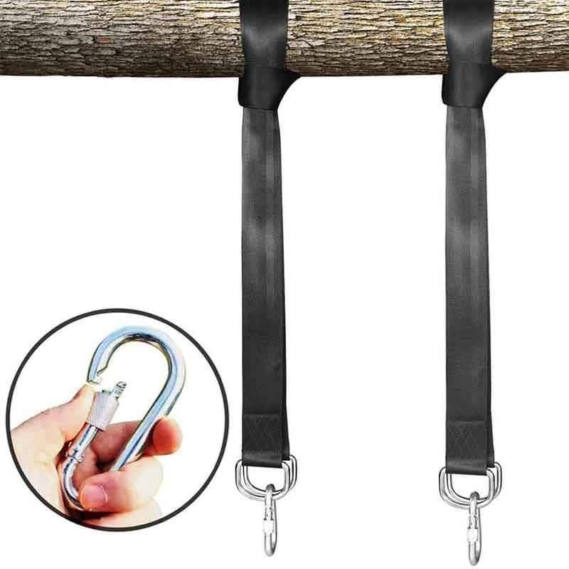 Heavy-Duty Tree Swing Hanging Hammock Straps Kit