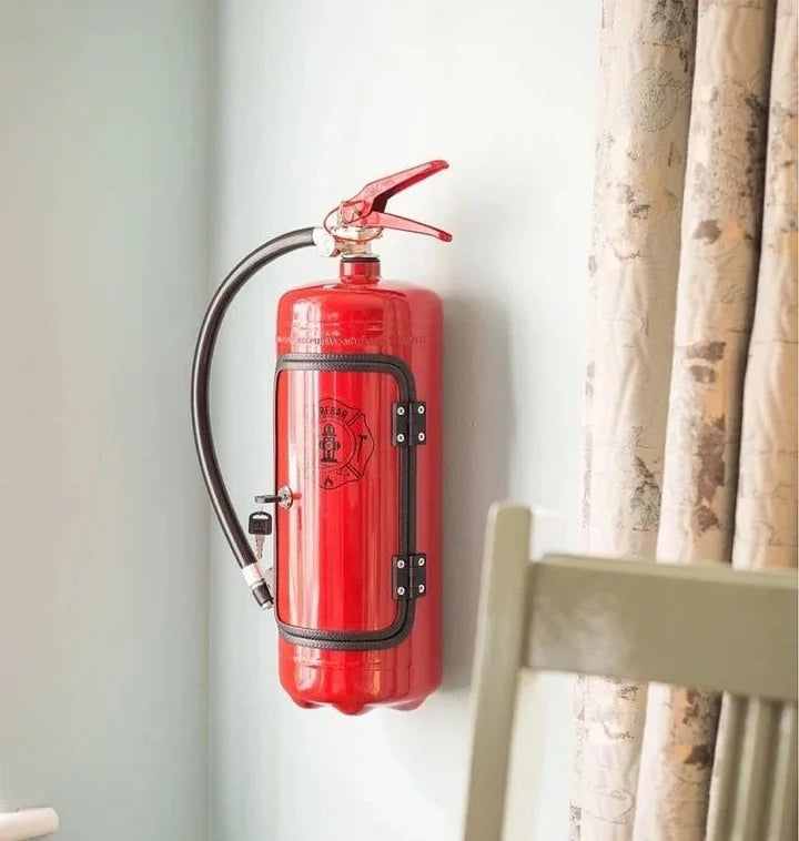 Hidden Bar - Fire Extinguisher Design - Unique and Stylish