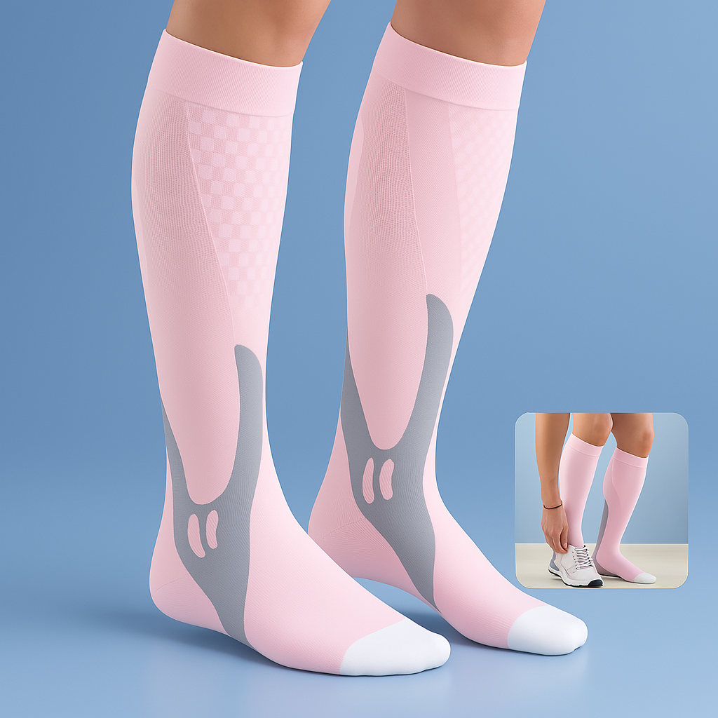 High-Grade Compression Socks - Reduces Swellings & Varicose Veins