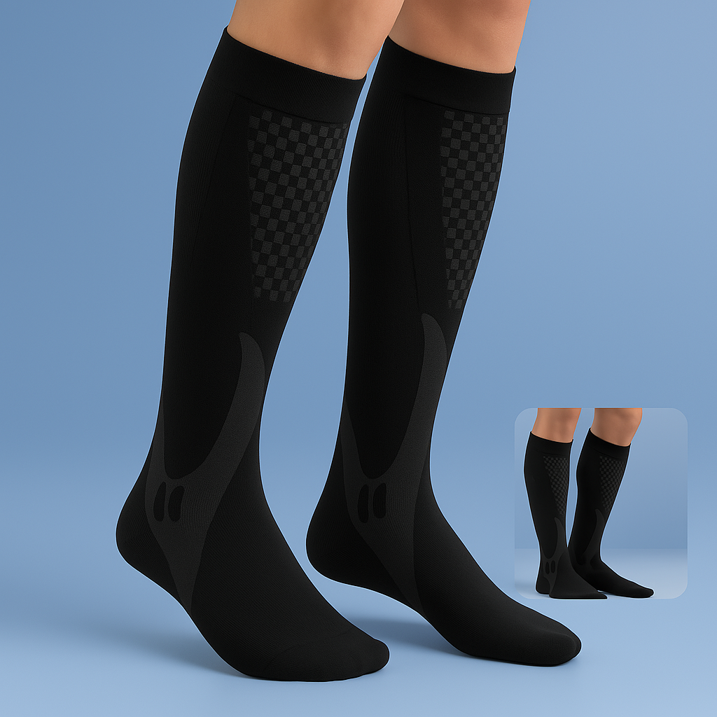 High-Grade Compression Socks - Reduces Swellings & Varicose Veins