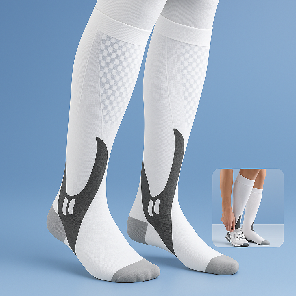 High-Grade Compression Socks - Reduces Swellings & Varicose Veins