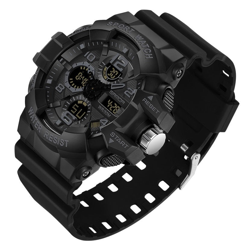 High Resistance Waterproof Military Digital Watch