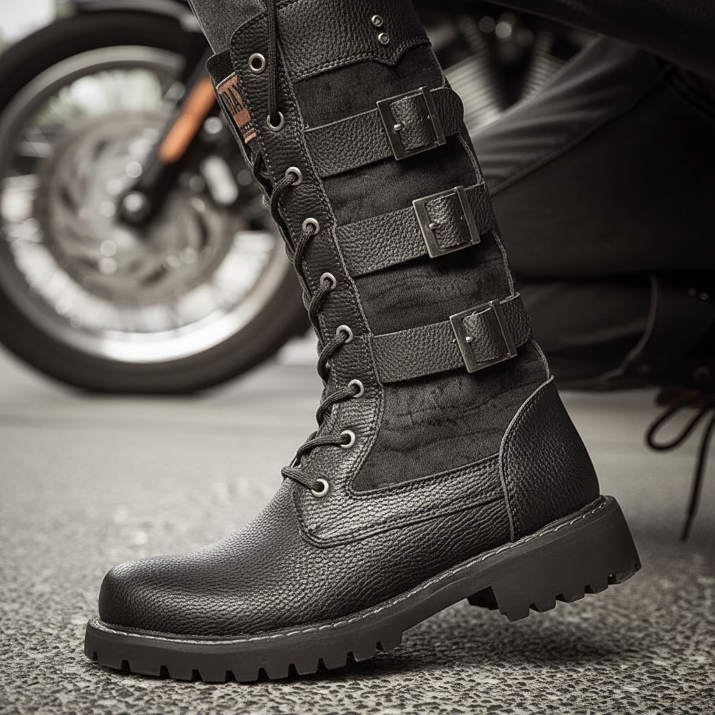 High Top Motor Boot