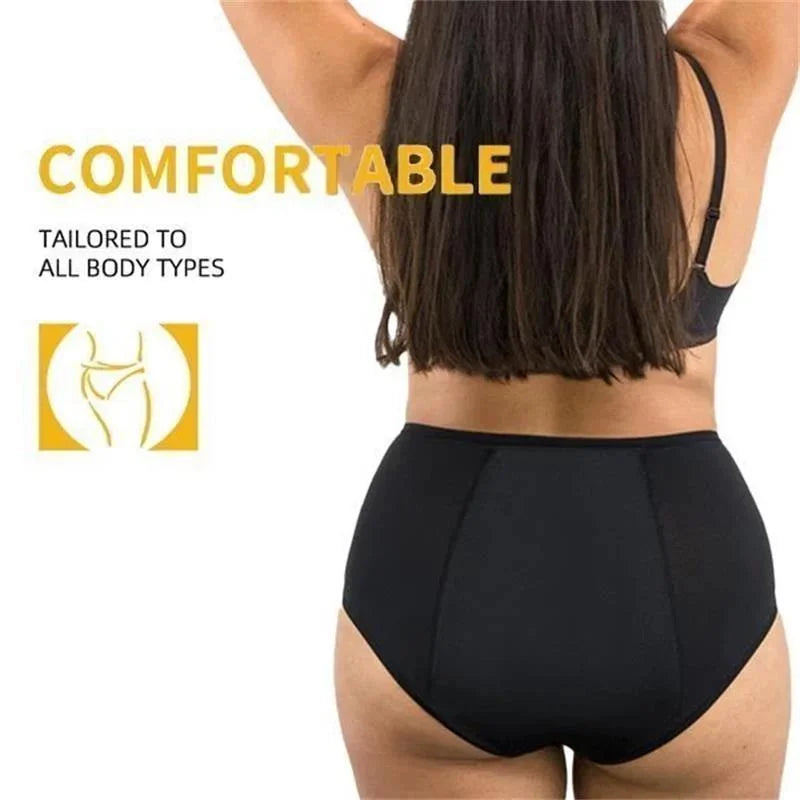 High Waist Leak-Proof Panties - Maximum Protection