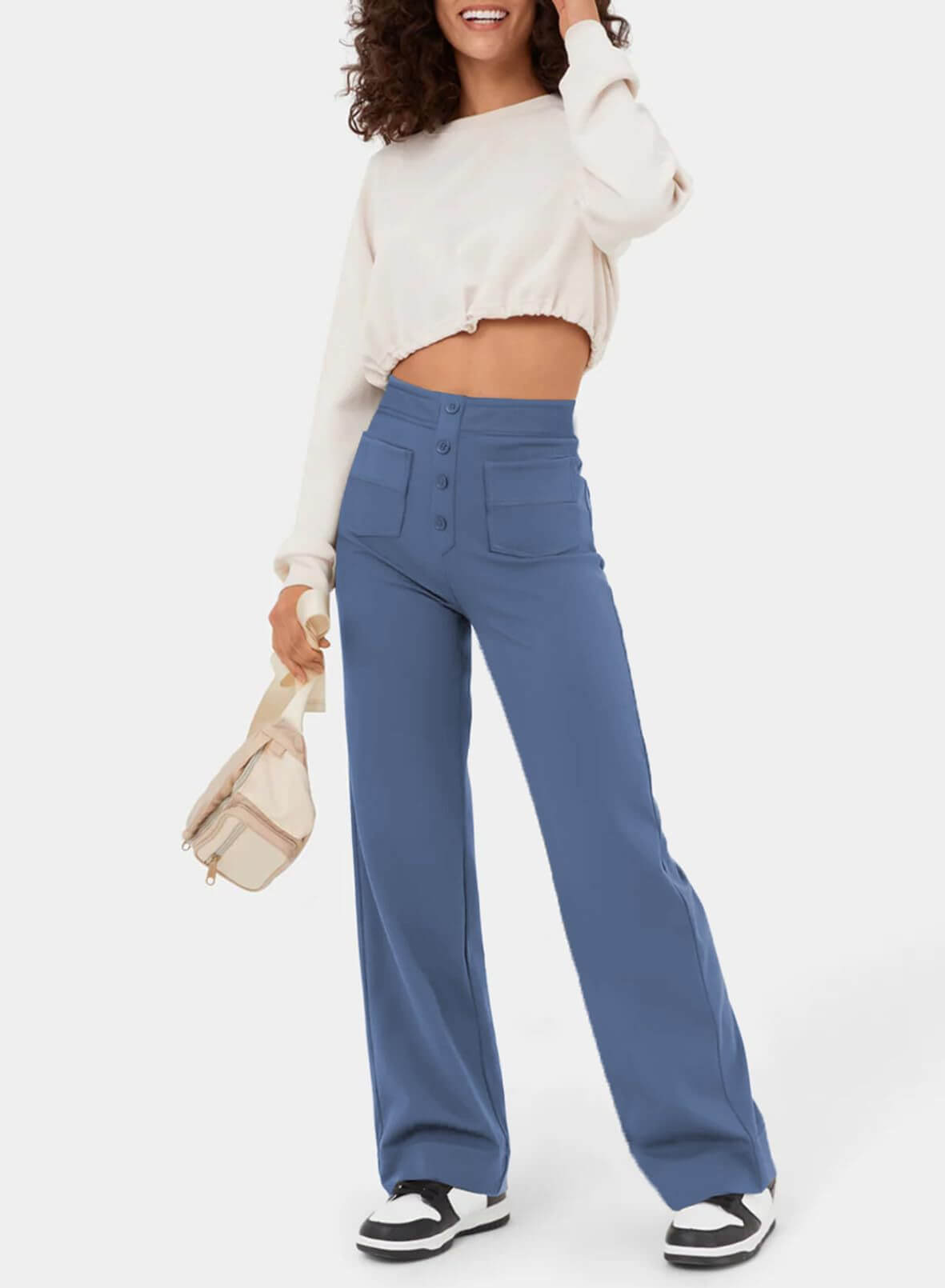 High Waist Trousers for Women