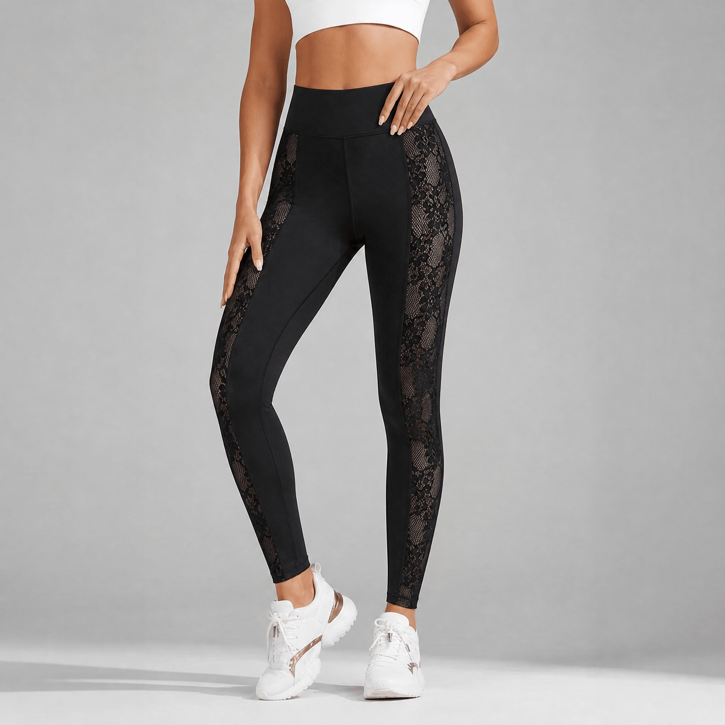 High Waisted Leggings with Hidden Pocket