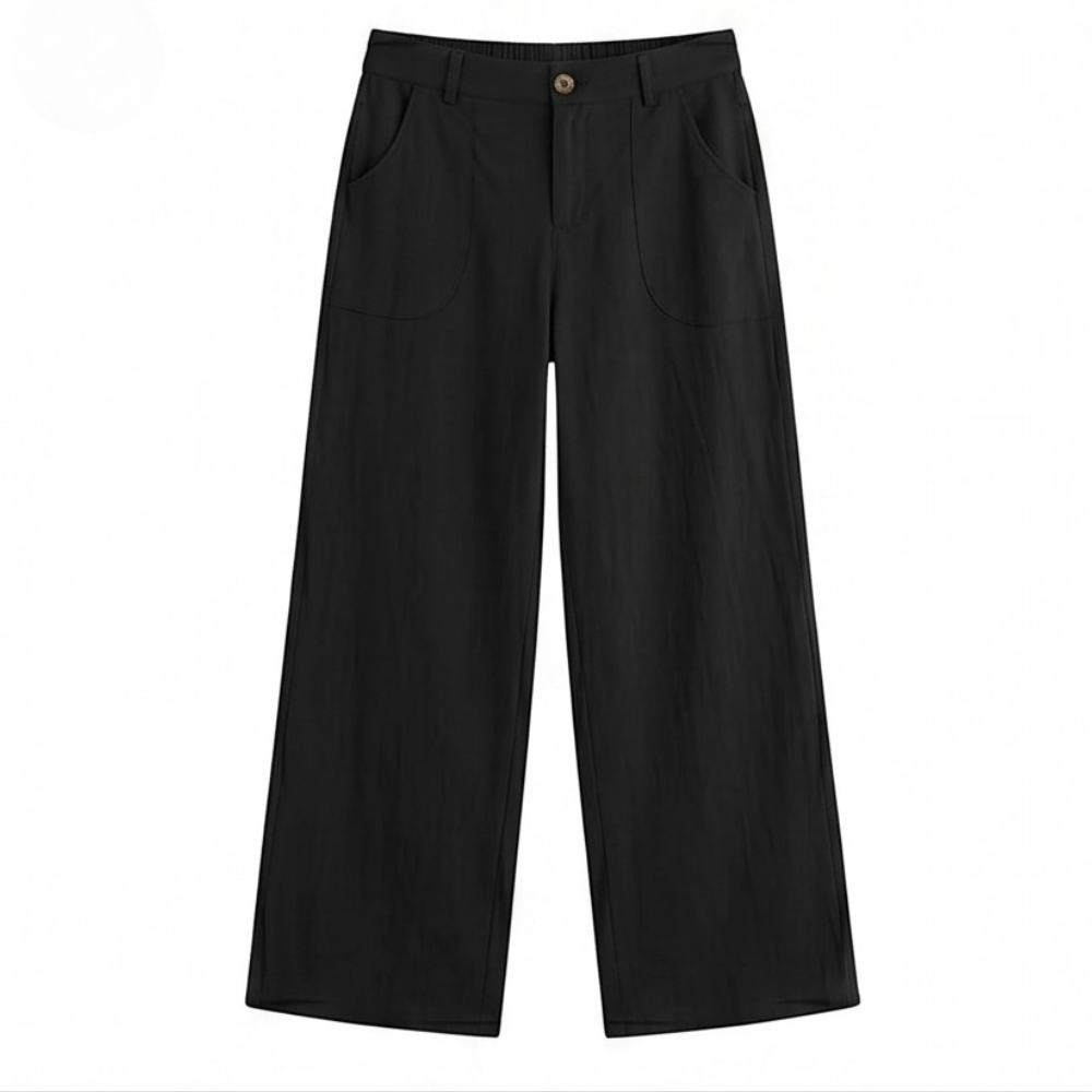 High-Waisted Wide-Leg Palazzo Pants