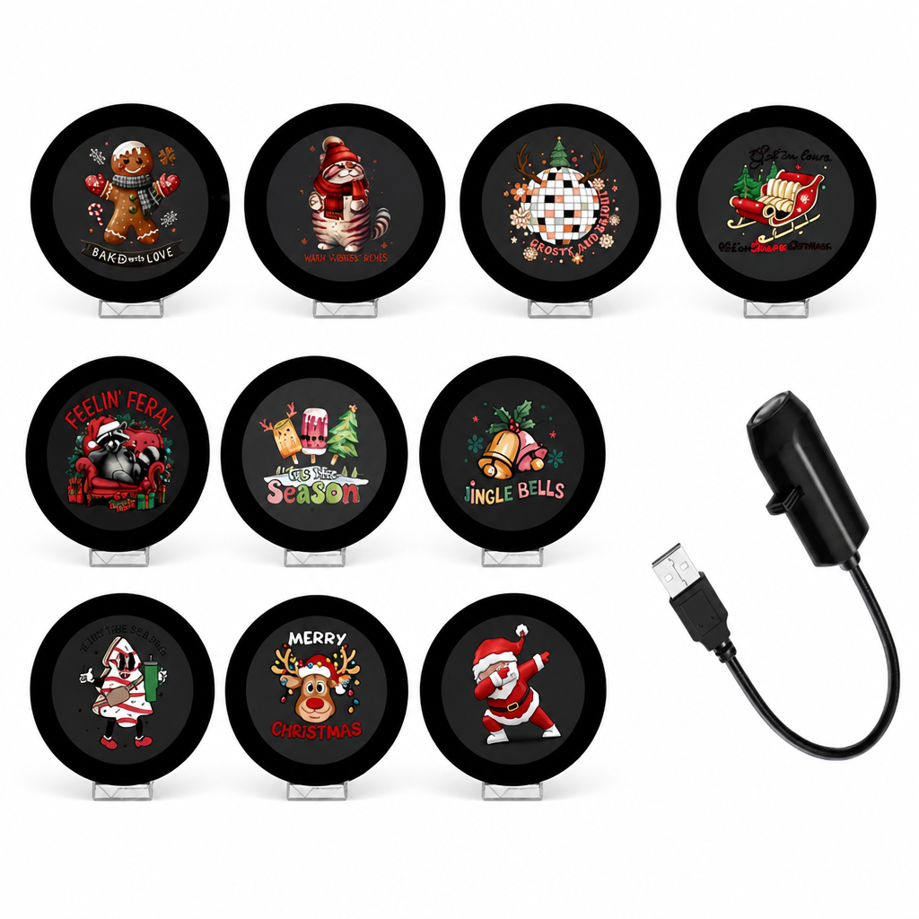 Holiday Light Projector - Instant Festive Scenes for Any Room