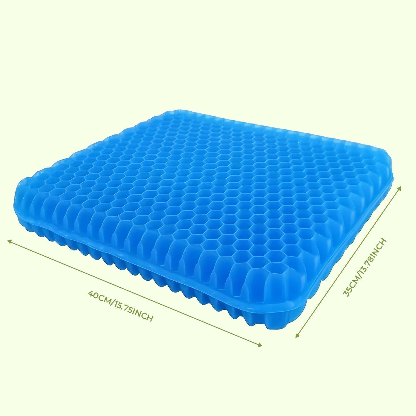 Honeycomb Gel Seat Cushion with Cover – Comfort for Chairs