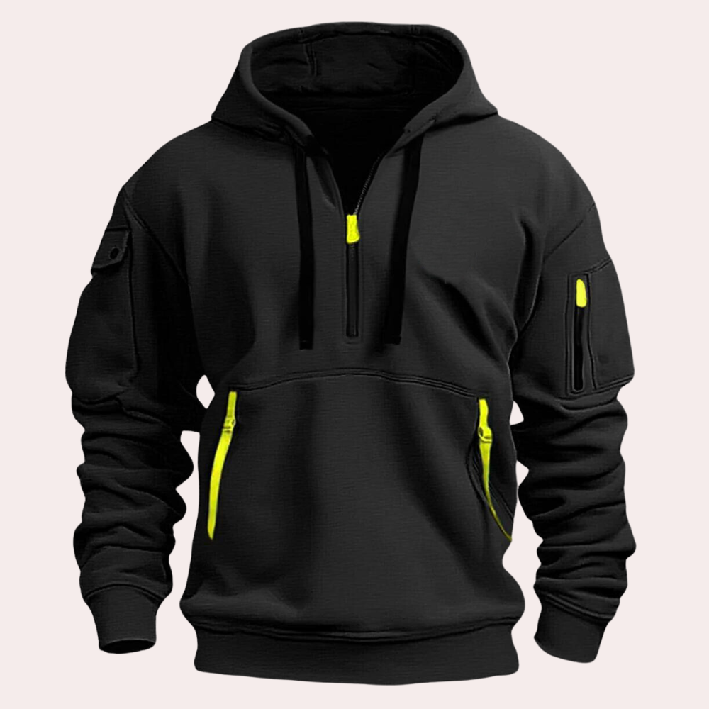 Hooded Sweatshirt - Comfort and Style for Men - Spring Favorite