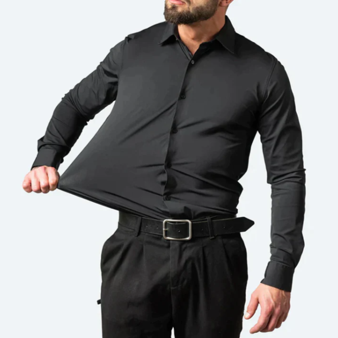 Hugo Stretch Men's Shirt - Comfort and Class