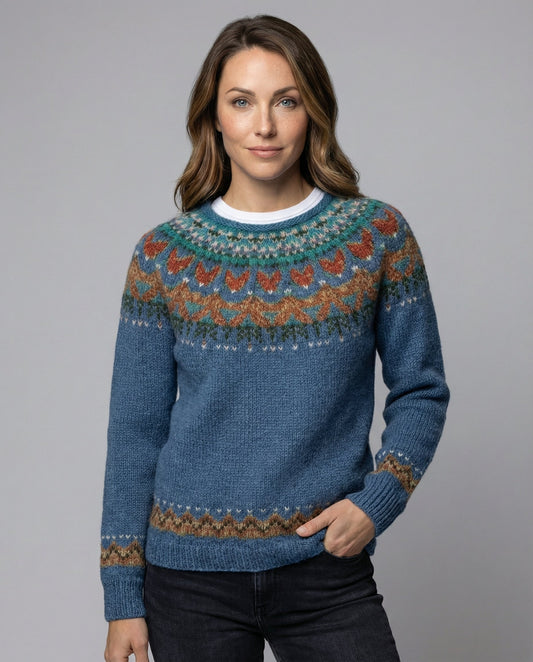 Icelandic Vintage Sweater with Timeless Design