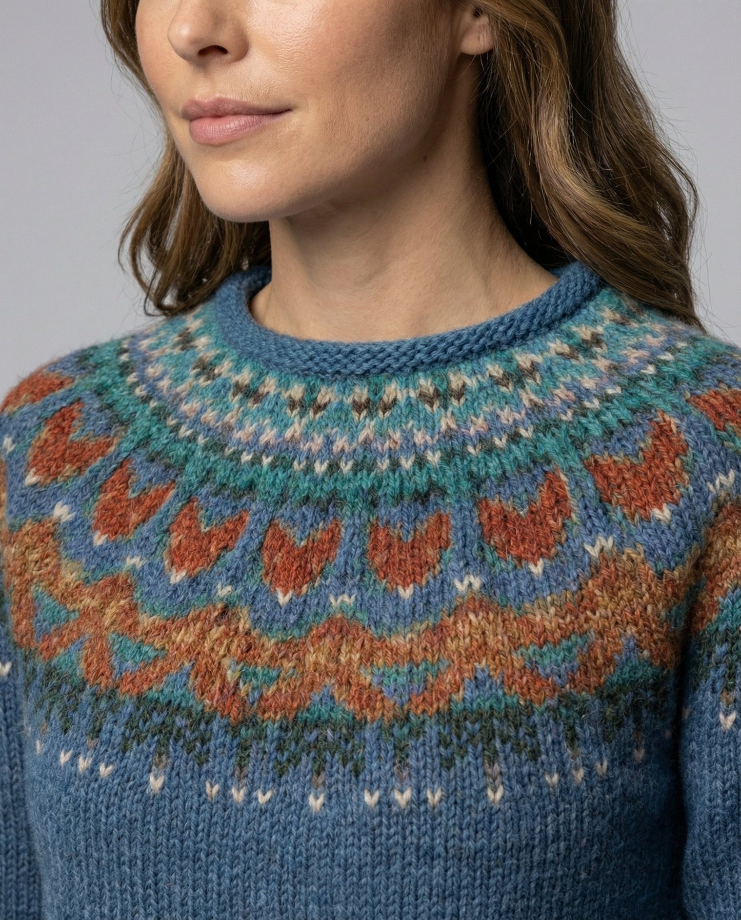 Icelandic Vintage Sweater with Timeless Design
