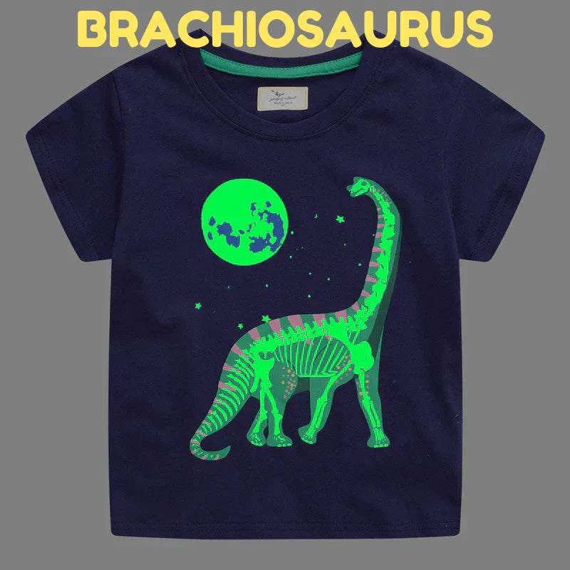 Icone™ DinoShirt: Kids Glow-in-the-Dark T-Shirt